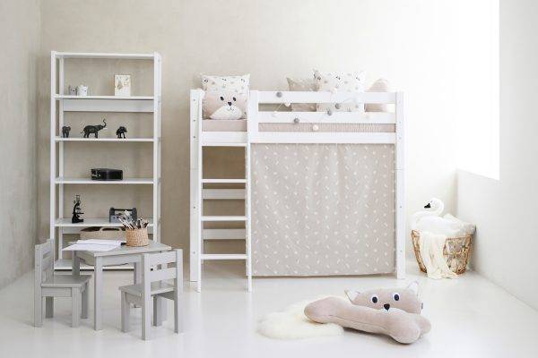 Hoppekids Huisdierengordijn voor halfhoog bed 70x160 cm - Afbeelding 3