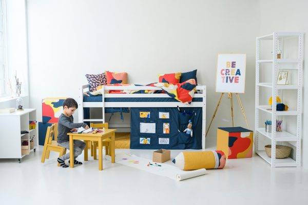 Hoppekids MADS kinder tafel, Autumn Yellow - Afbeelding 4