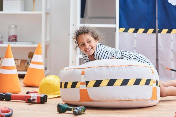 Hoppekids Bouw zittenzak - Afbeelding 3