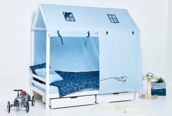 Hoppekids CARS textiel voor huisbed 90x200 cm - Afbeelding 3