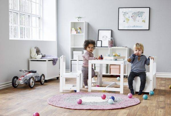 Hoppekids Kinderset Groot - Wit - Afbeelding 3