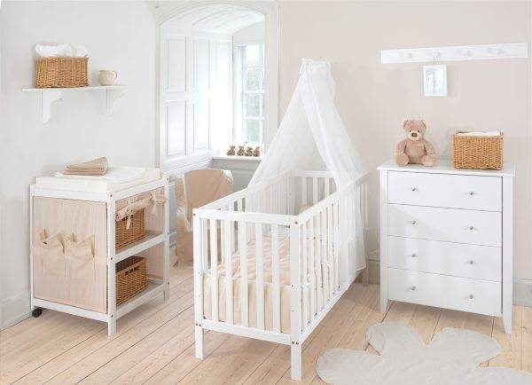 Hoppekids gordijn voor IDA-MARIE commode, Zand - Afbeelding 2