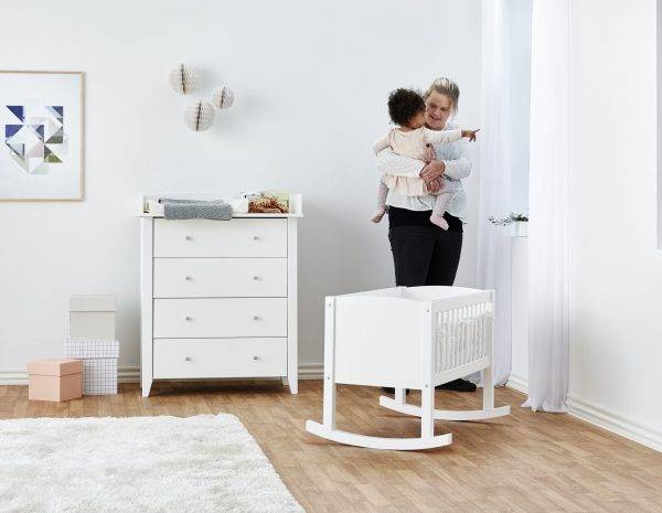 Hoppekids matrasbeschermer 40x80x7 cm, Zand - Afbeelding 2