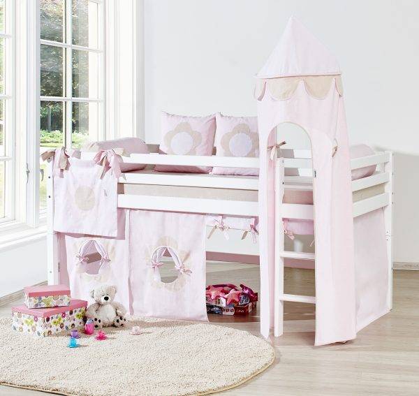Hoppekids Sprookjesbloem Toren voor halfhoog bed - Afbeelding 2