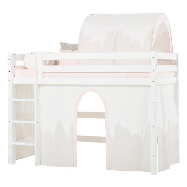 Hoppekids Winter Wonderland gordijn voor halfhoog bed 90x200 cm - Afbeelding 5