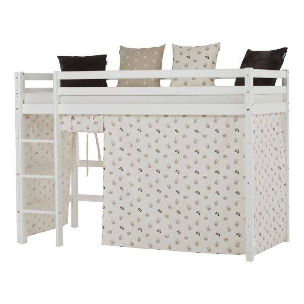 Hoppekids Pets gordijn voor halfhoog bed 90x200 cm - Afbeelding 2