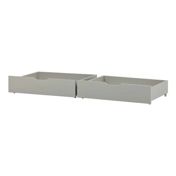 Hoppekids ECO Comfort lade set voor 70x160 cm, Dove Grey