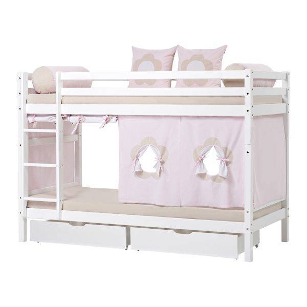 Hoppekids Sprookjesbloem gordijn voor halfhoog en stapelbed 90x200 cm - Afbeelding 6