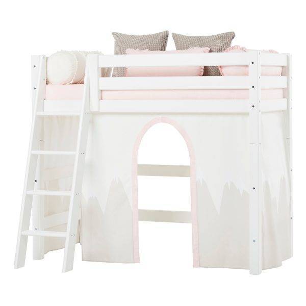 Hoppekids Winter Wonderland gordijn voor halfhoog bed 70x160 cm - Afbeelding 4