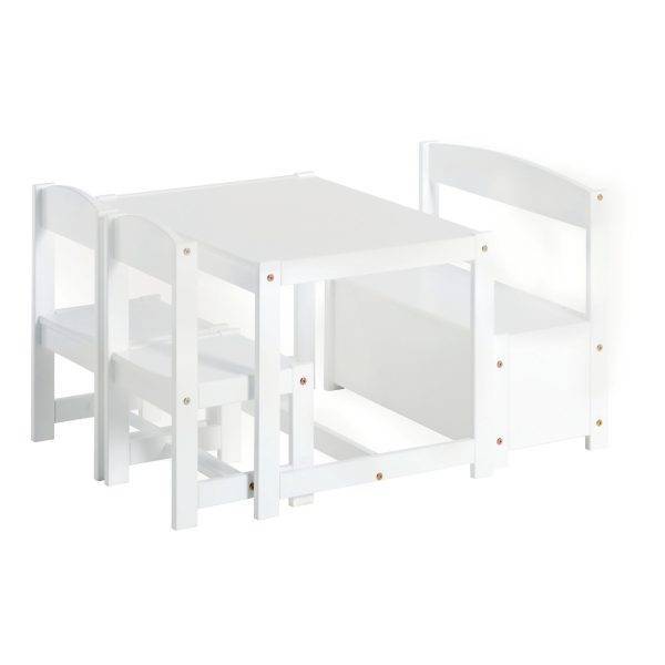 Hoppekids Kinderset Groot - Wit