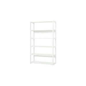 Hoppekids STOREY sectie met 6 planken, 100 cm, Wit
