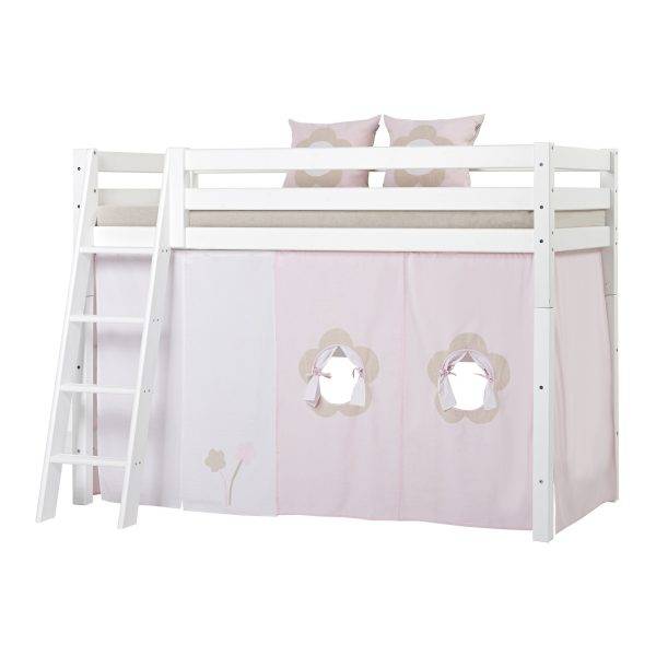 Hoppekids Sprookjesbloem gordijn voor halfhoogslaper 90x200 cm - Afbeelding 5