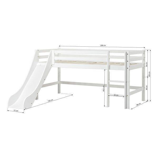Modulaire Halfhoogslaper Eco Dream met glijbaan - Afbeelding 7