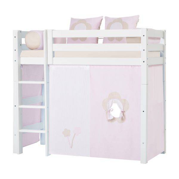 Hoppekids Sprookjesbloem gordijn voor halfhoogslaper 70x160 cm - Afbeelding 2