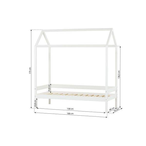 Modulair Huisbed ECO Comfort 70x160 - Afbeelding 6