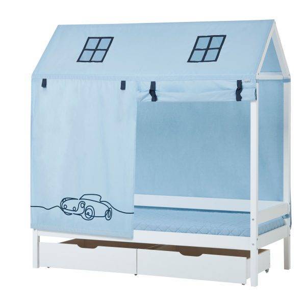 Hoppekids CARS textiel voor huisbed 70x160 cm - Afbeelding 6