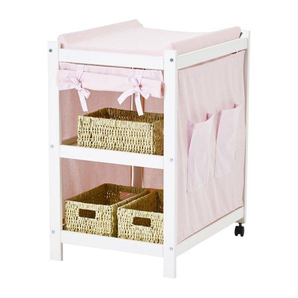 Hoppekids aankleedkussen, 64x51x7 cm, baby roze - Afbeelding 2