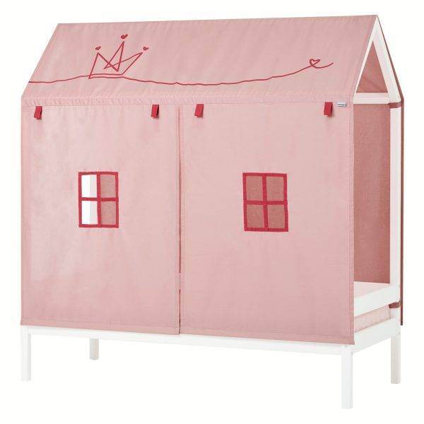 Hoppekids Prinsessen textiel voor huisbed 70x160 cm - Afbeelding 2