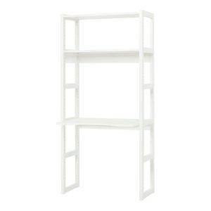 Hoppekids STOREY sectie met 2 planken en bureau, 80 cm, Wit