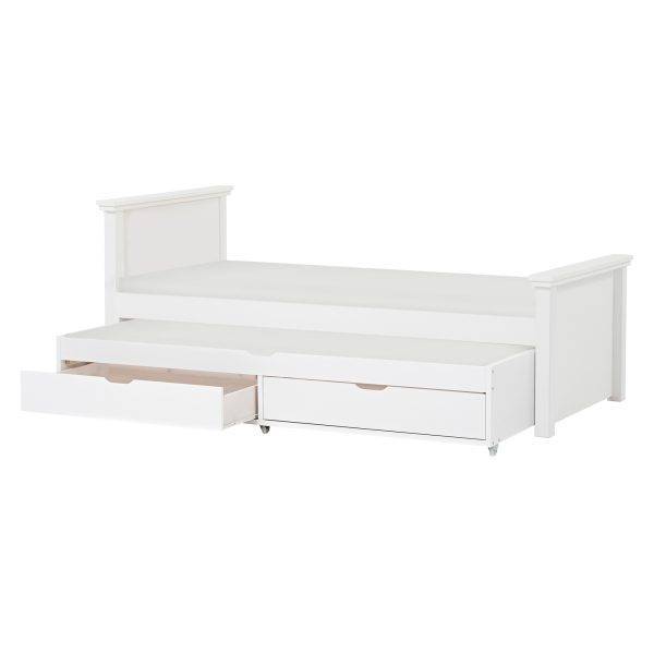 DELUXE bed 90x200 cm met koudschuim matras en uitschuifbed 90x190 cm - Afbeelding 3