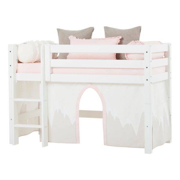Hoppekids Winter Wonderland gordijn voor halfhoog en stapelbed 70x160 cm - Afbeelding 2