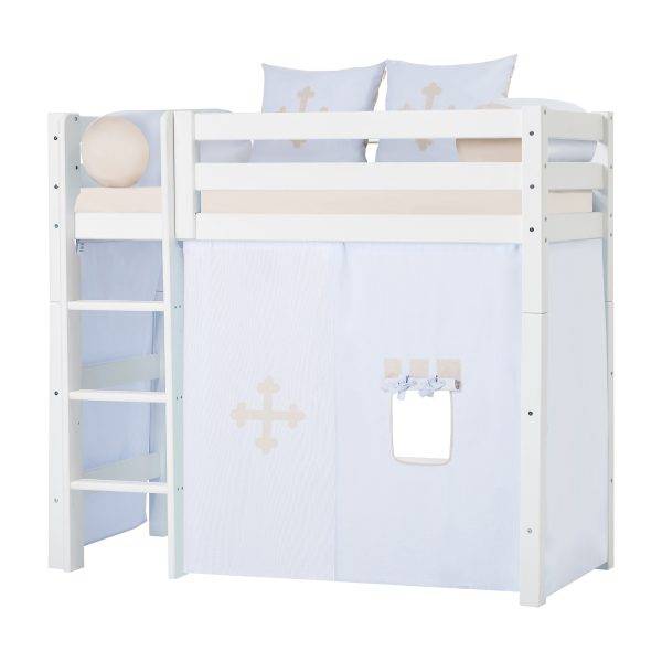 Hoppekids Sprookjesridder gordijn voor halfhoogslaper 70x160 cm - Afbeelding 2