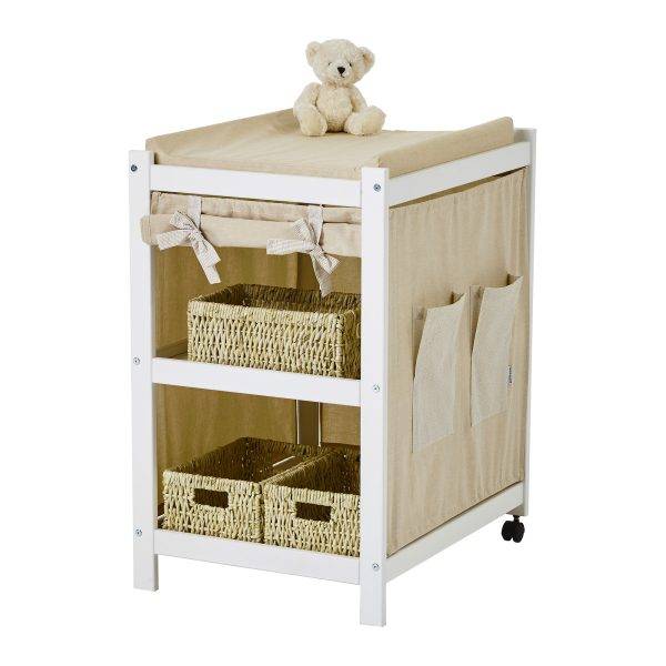Hoppekids gordijn voor IDA-MARIE commode, Zand - Afbeelding 4