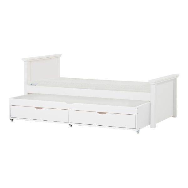 DELUXE bed 90x200 cm met ECO Luxe matras en uitschuifbed 90x190 cm - Afbeelding 2