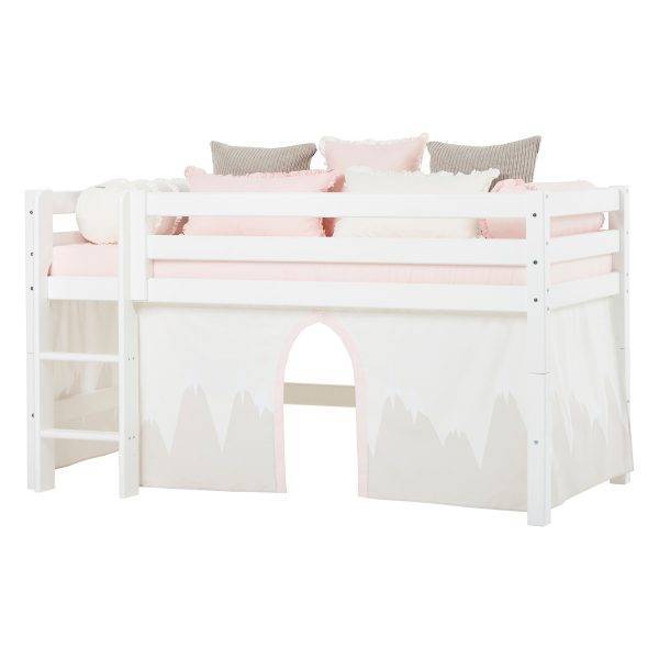 Hoppekids Winter Wonderland gordijn voor halfhoog en stapelbed 90x200 cm - Afbeelding 2