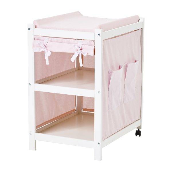 Hoppekids gordijn voor IDA-MARIE commode, Baby Roze