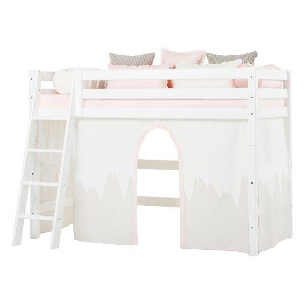 Hoppekids Winter Wonderland gordijn voor halfhoog bed 90x200 cm - Afbeelding 6
