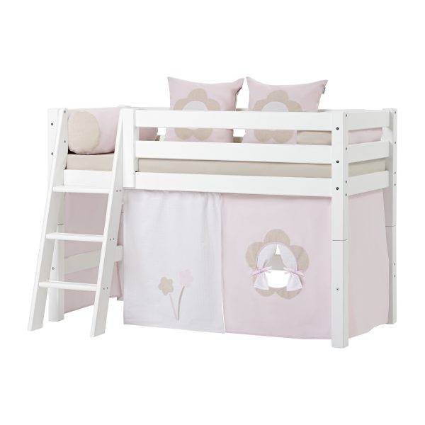 Hoppekids Sprookjesbloem gordijn voor halfhoog en stapelbed 70x160 cm - Afbeelding 5