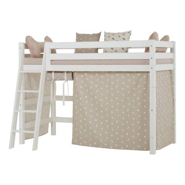 Hoppekids Pets gordijn voor halfhoog bed 90x200 cm - Afbeelding 4