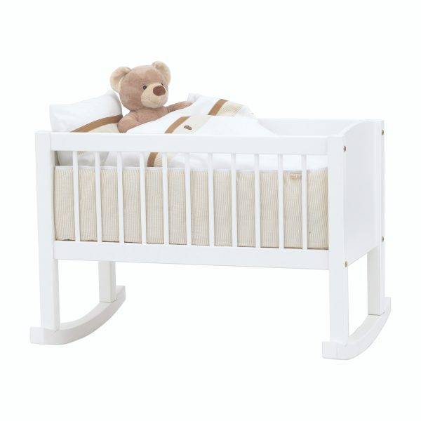 Hoppekids matrasbeschermer 40x80x7 cm, Zand - Afbeelding 4