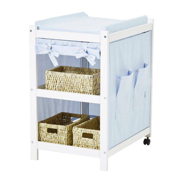 Hoppekids aankleedkussen, 64x51x7 cm, baby blauw - Afbeelding 2
