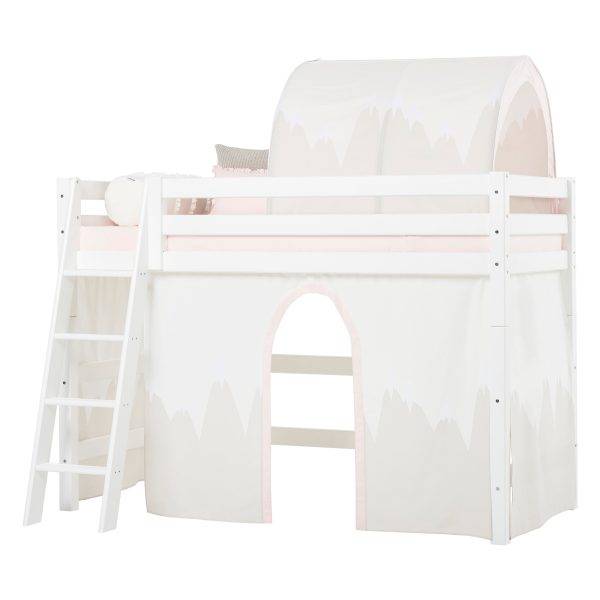 Hoppekids Winter Wonderland gordijn voor halfhoog bed 90x200 cm - Afbeelding 7