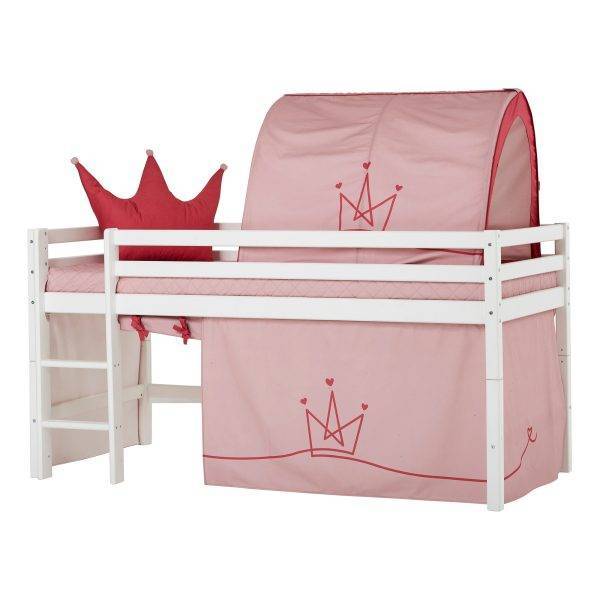 Hoppekids Prinses gordijn voor halfhoog en stapelbed 90x200 cm - Afbeelding 6