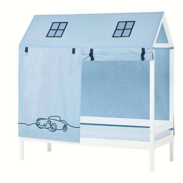 Hoppekids CARS textiel voor huisbed 70x160 cm