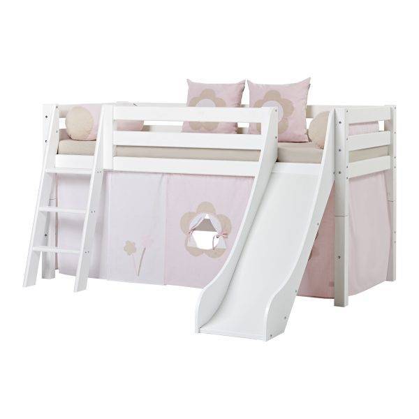 Hoppekids Sprookjesbloem gordijn voor halfhoog en stapelbed 90x200 cm - Afbeelding 5