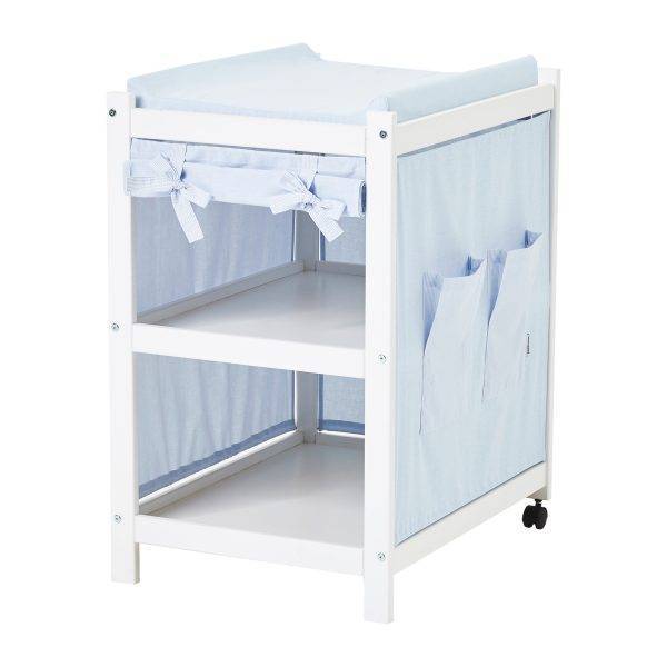 Hoppekids aankleedkussen, 64x51x7 cm, baby blauw - Afbeelding 3