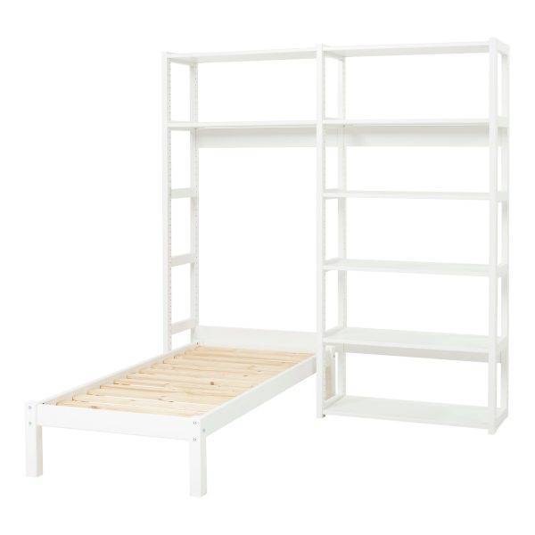Hoppekids STOREY set met 8 planken en bed 70x160 cm