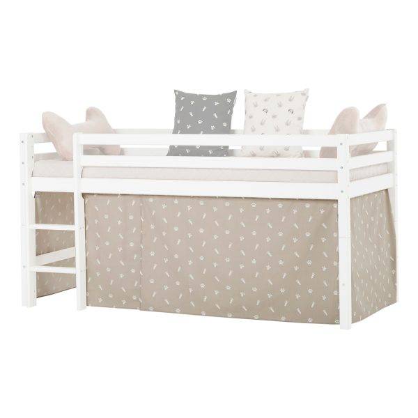 Hoppekids Huisdierengordijn voor halfhoog en stapelbed 90x200 cm - Afbeelding 2