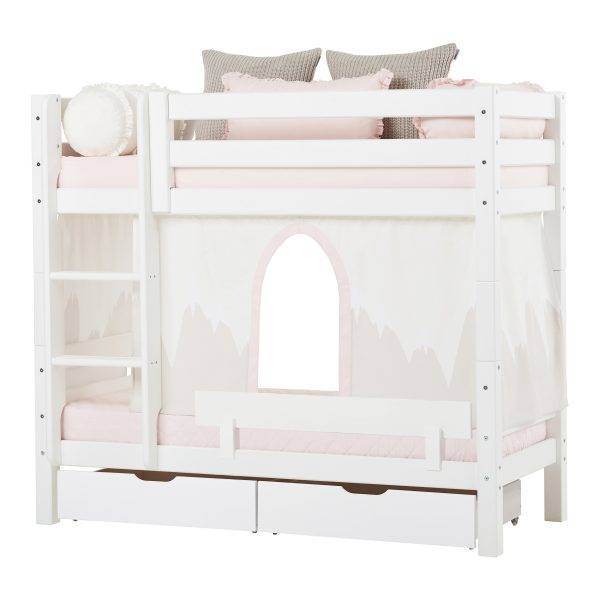 Hoppekids ECO Luxury stapelbed 70x160 cm, Wit - Afbeelding 6