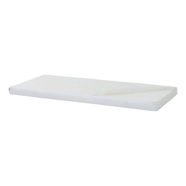 Hoppekids schuimmatras inclusief hoes, 90x200 cm, Hoogte 9cm, Wit - Afbeelding 2