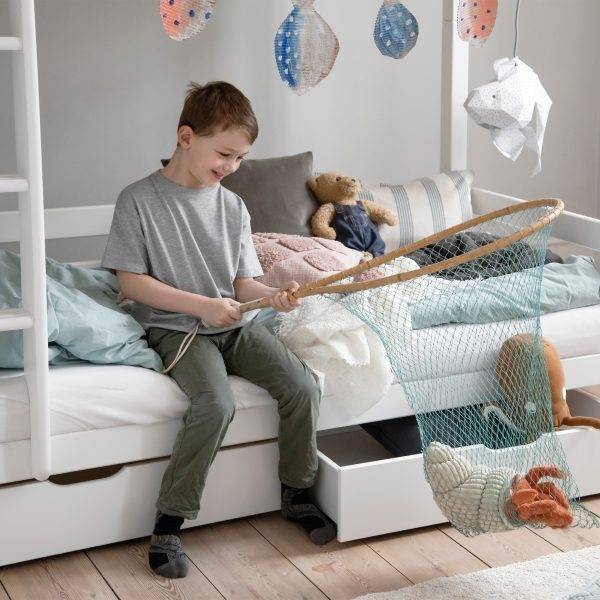 Hoppekids ECO Luxury ladekast voor 70x190 cm en 90x200 cm bedden, Wit - Afbeelding 5