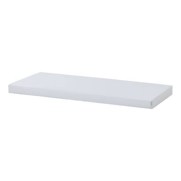 Hoppekids schuimmatras inclusief hoes, 70x160 cm, Hoogte 9cm, Wit