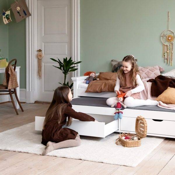 Hoppekids DELUXE Uittrekbed 90x190 cm - Afbeelding 4