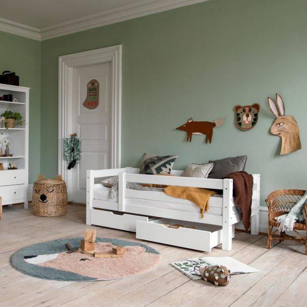 Hoppekids ECO Luxury juniorbed met rugleuning 70x160 cm, Wit - Afbeelding 6