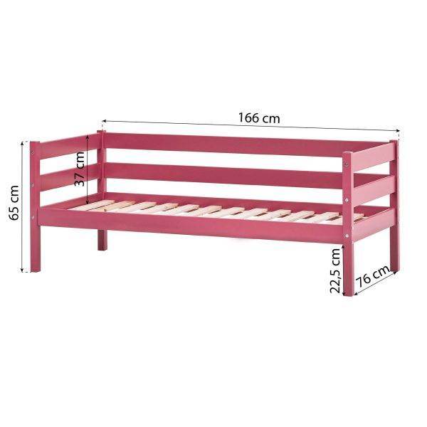 Hoppekids ECO Comfort junior bed 70x160 cm, Baroque Rose - Afbeelding 8