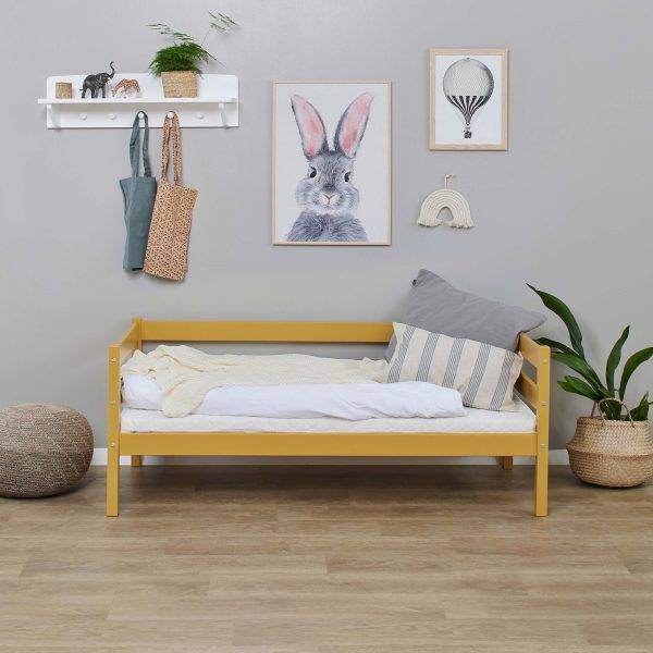 Hoppekids ECO Comfort junior bed 70x160 cm, Autumn Yellow - Afbeelding 3